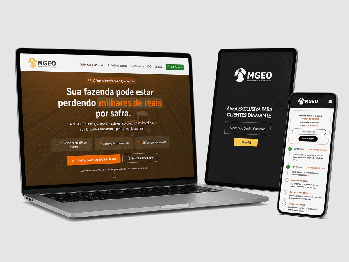 Case MGEO Tecnologia — Agro · Geotecnologia